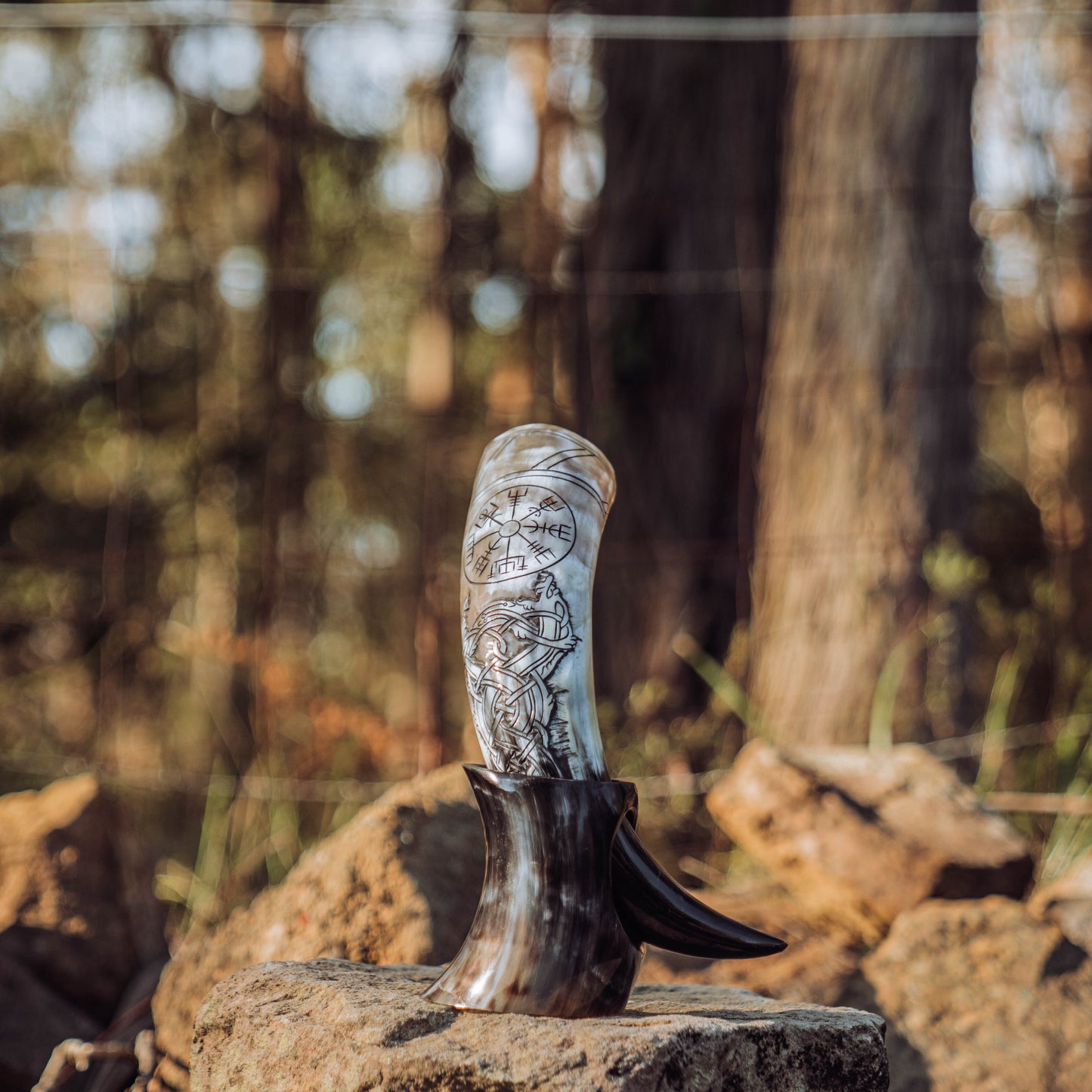 Serpent's Fury Drinking Horn