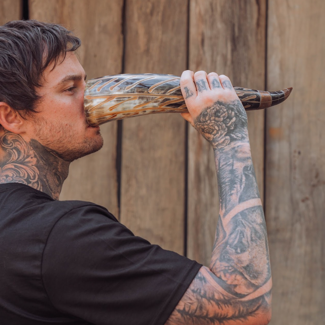 Ragnar Lothbrok drinking horn