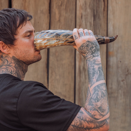 Ragnar Lothbrok drinking horn