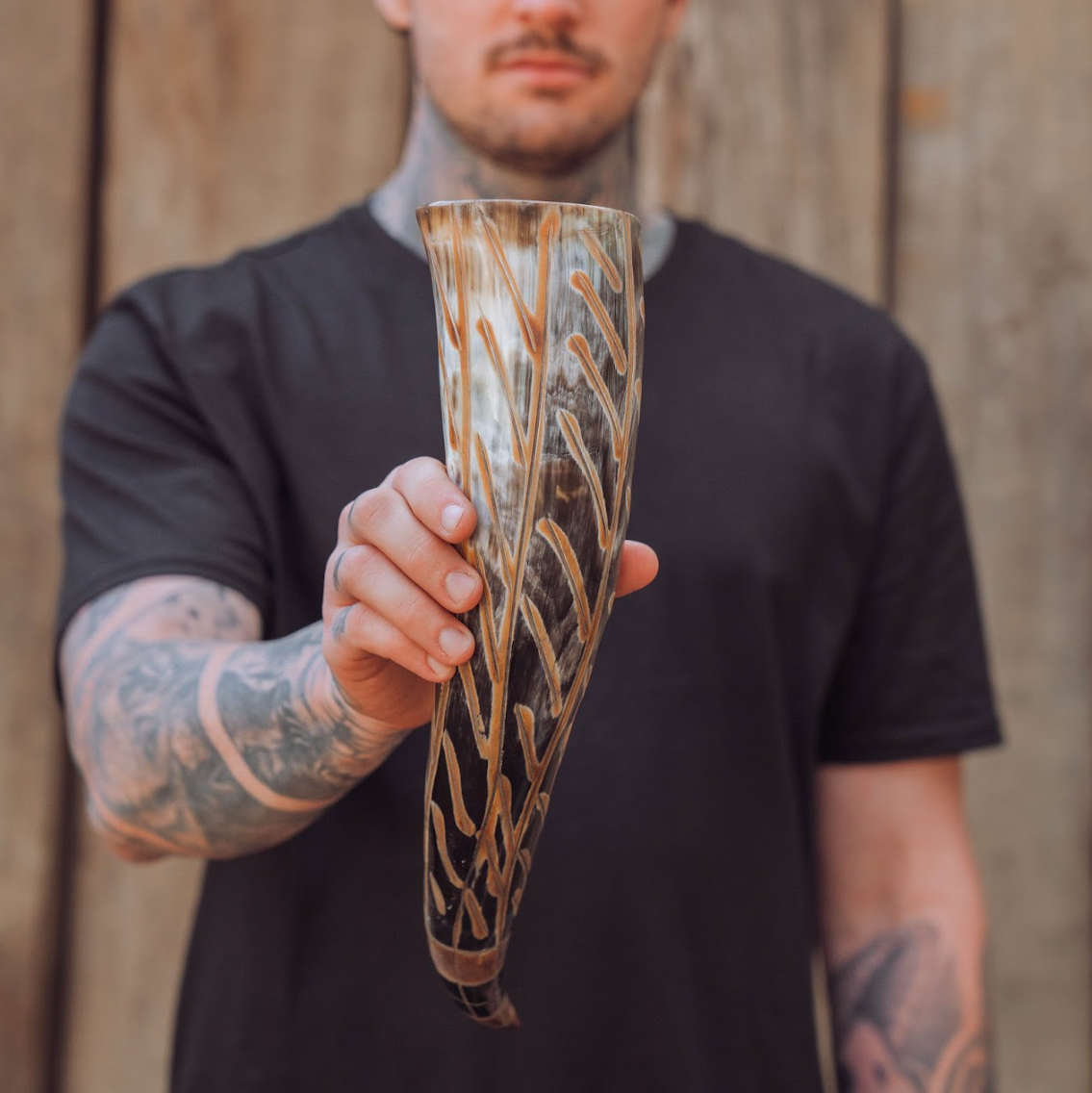 Ragnar Lothbrok drinking horn