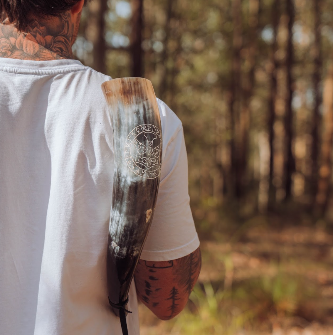 Thunder Wolves Viking Blowing Horn