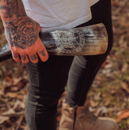 Thunder Wolves Viking Blowing Horn