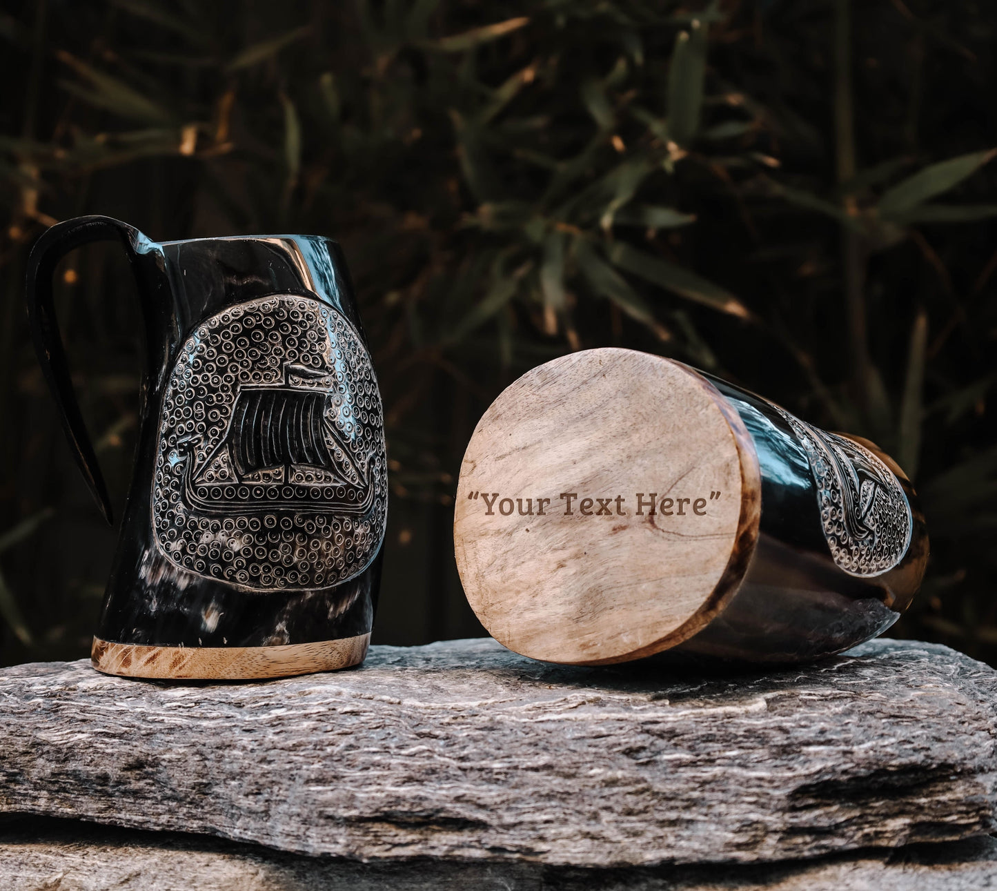 3D Viking Battle Ship Mug