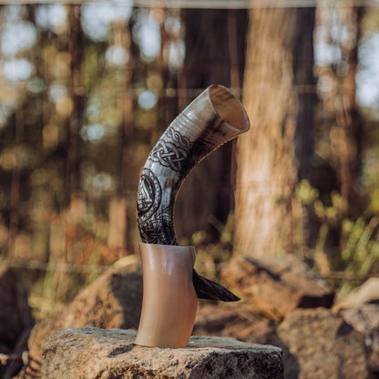 Viking Warrior Drinking Horn