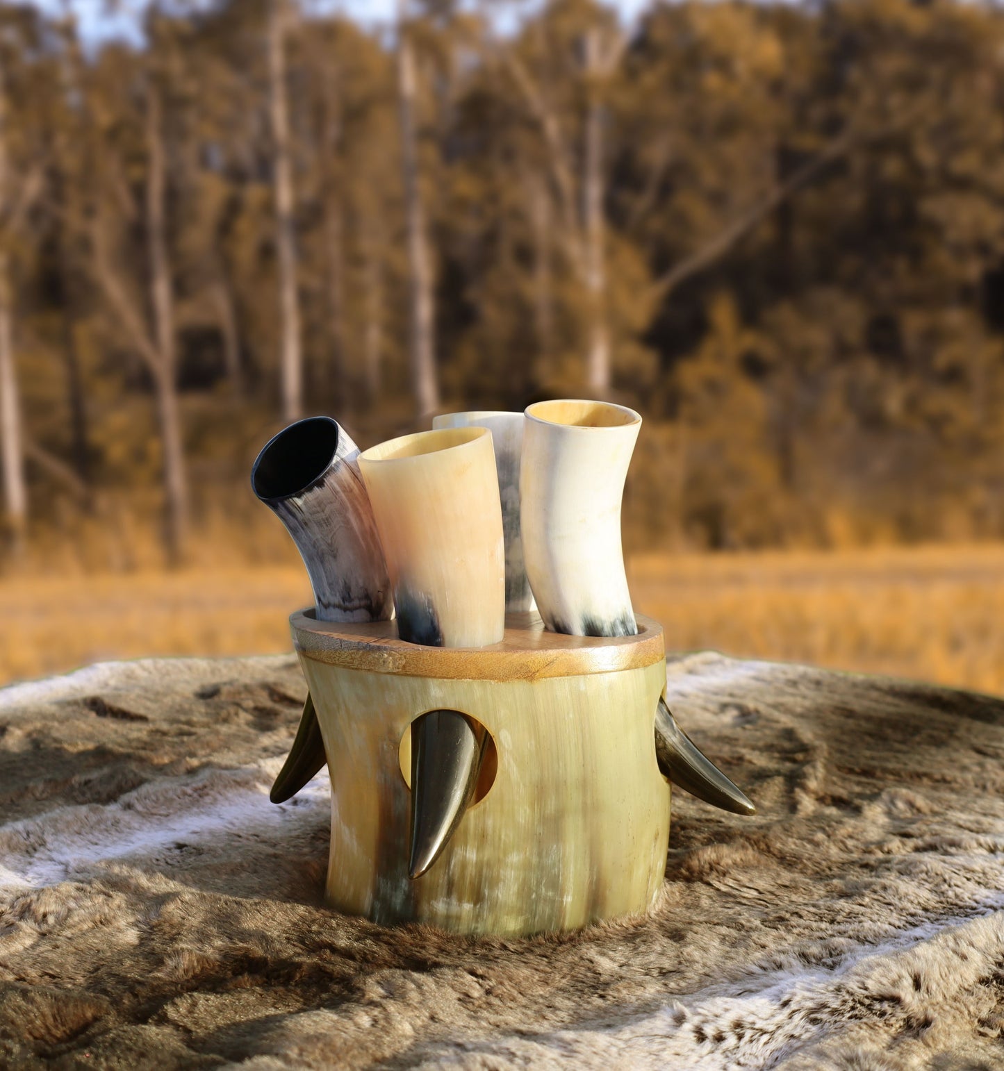 Viking Skol Shot Horn Set