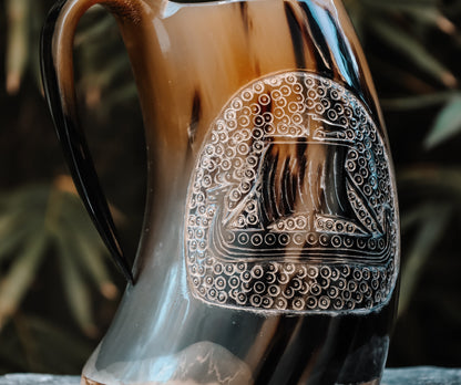 3D Viking Battle Ship Mug