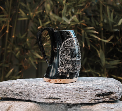3D Viking Battle Ship Mug