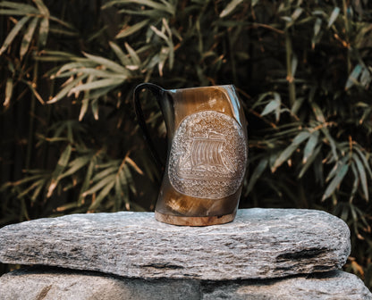 3D Viking Battle Ship Mug