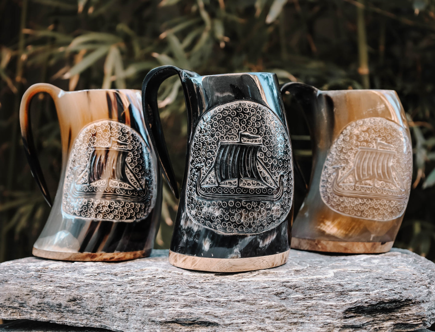 3D Viking Battle Ship Mug