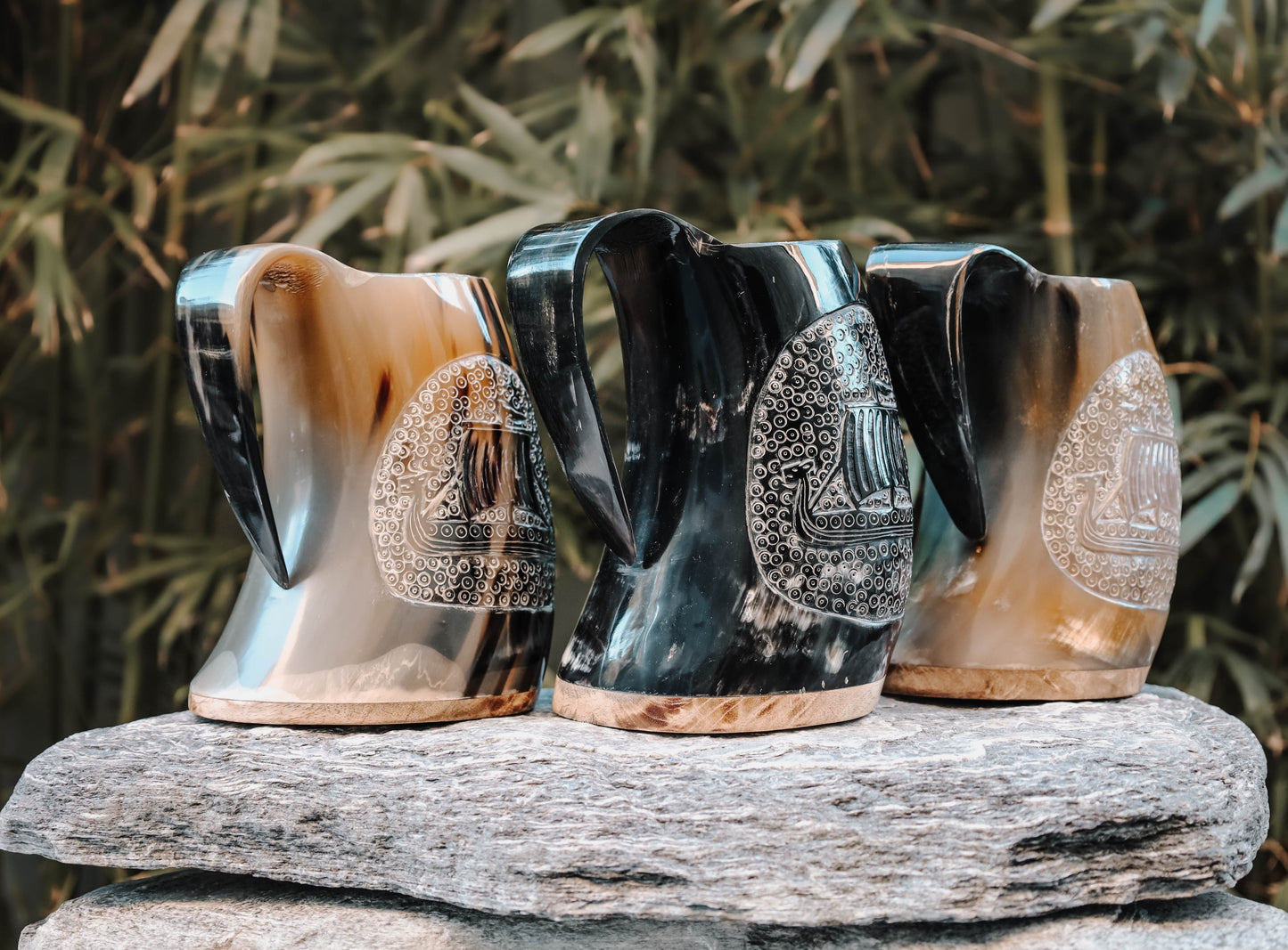 3D Viking Battle Ship Mug