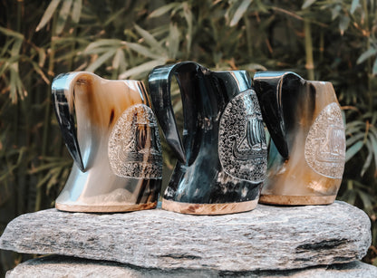 3D Viking Battle Ship Mug