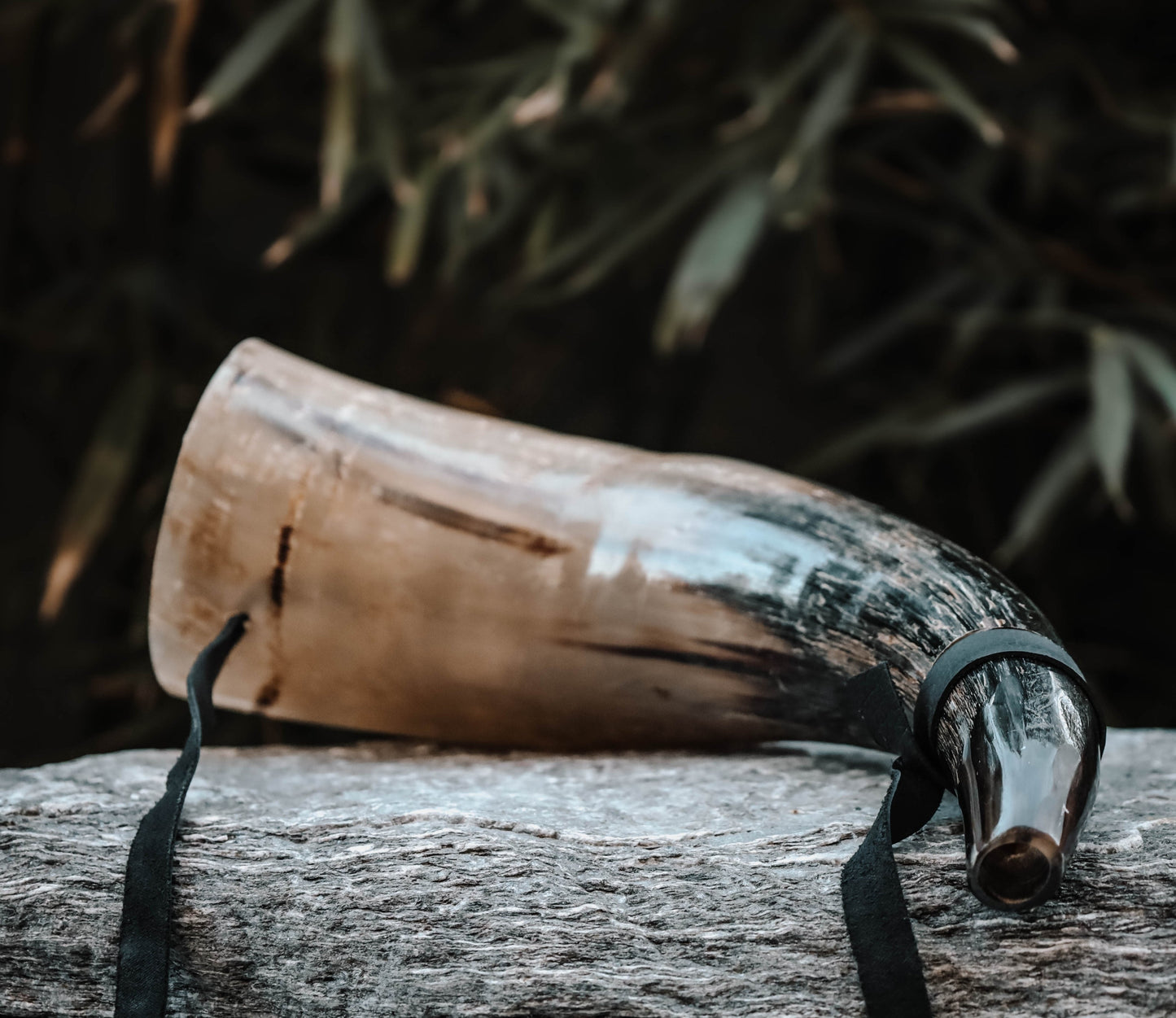 Natural Born Viking Blowing Horn