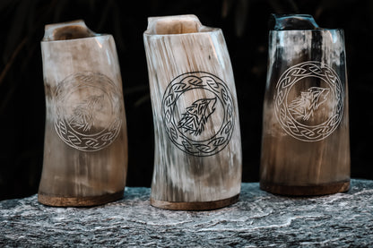 Howling Fenrir Wolf Mug