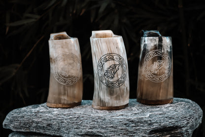 Howling Fenrir Wolf Mug