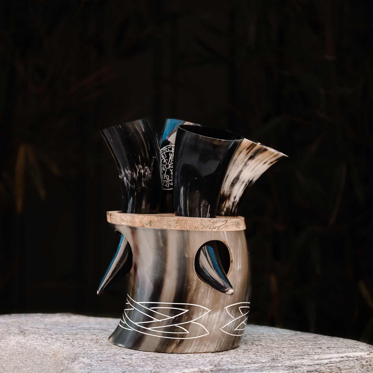 Drinkers of Valhalla Shot Horn Set