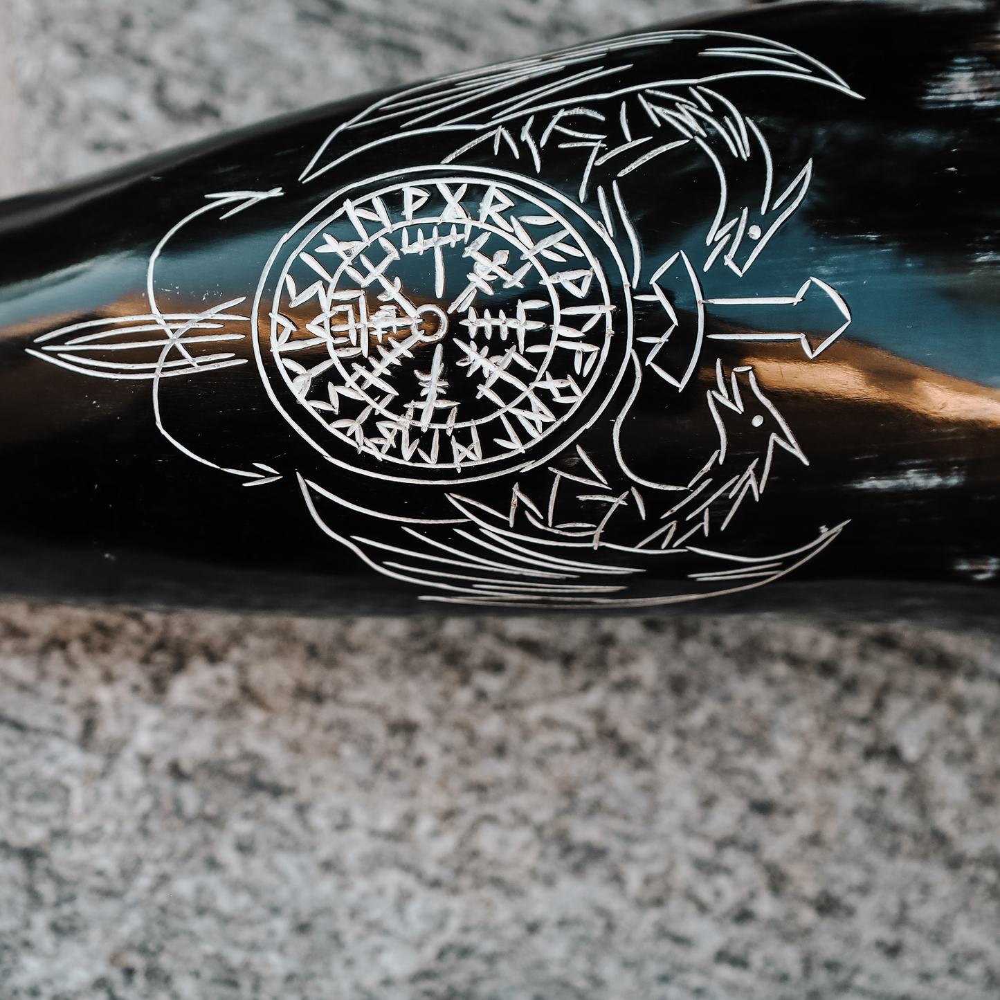 Dragon Slayer Viking Blowing Horn