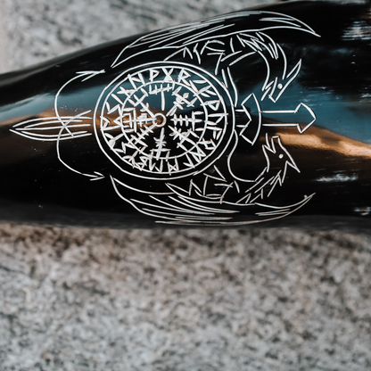 Dragon Slayer Viking Blowing Horn