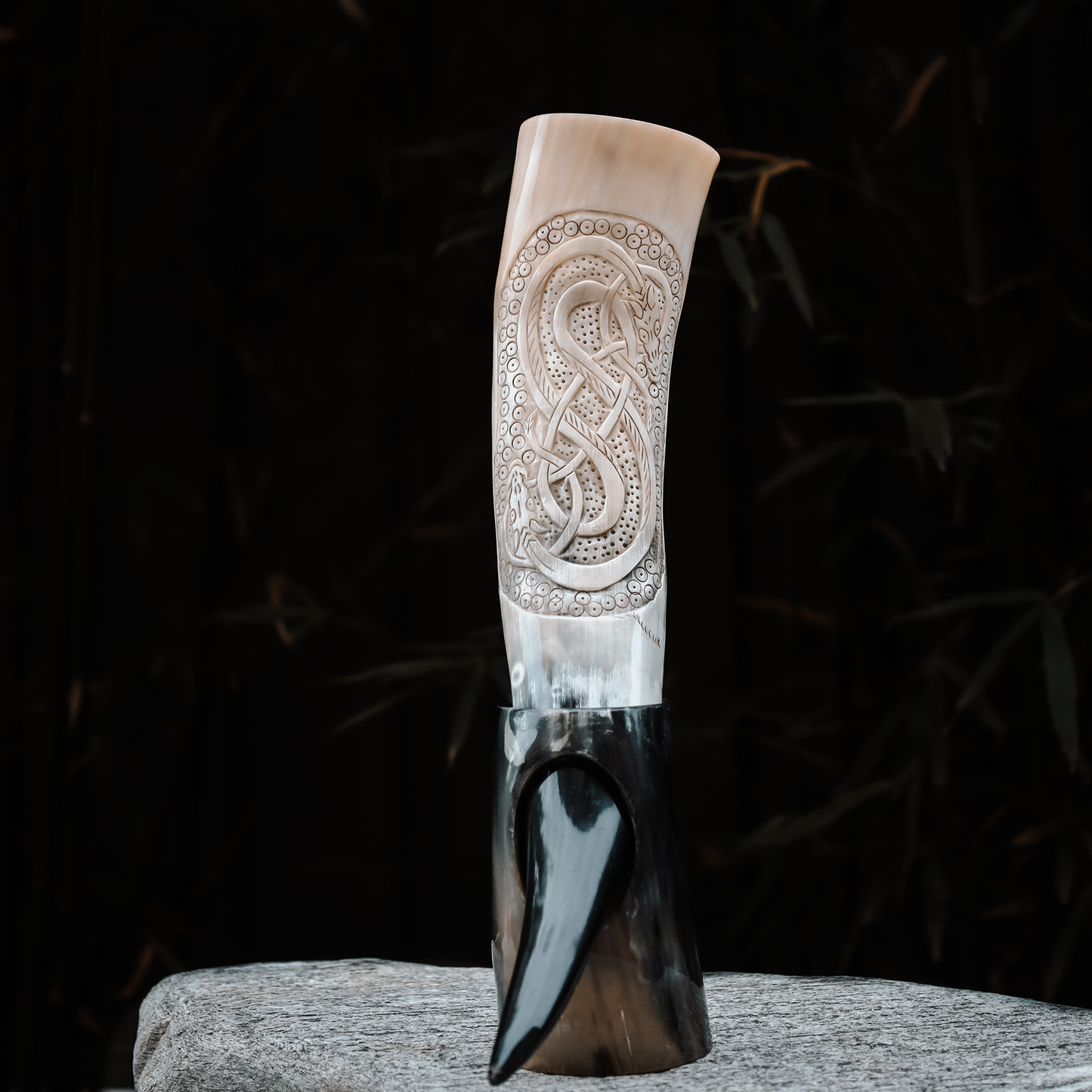 Premium Serpent's Sip drinking horn