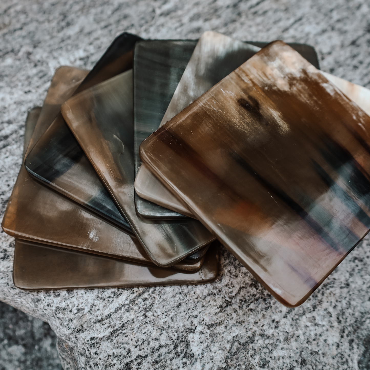 Viking Brew Horn Coasters (4 Pc Set)