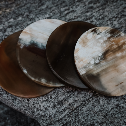 Viking Brew Horn Coasters (4 Pc Set)