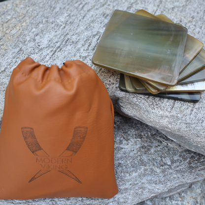 Viking Brew Horn Coasters (4 Pc Set)