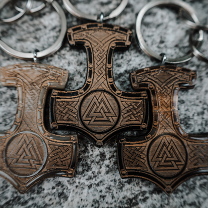 Mjolnir Thor Hammer Keychain
