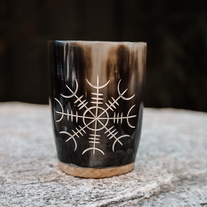 Awe-some Viking horn shot
