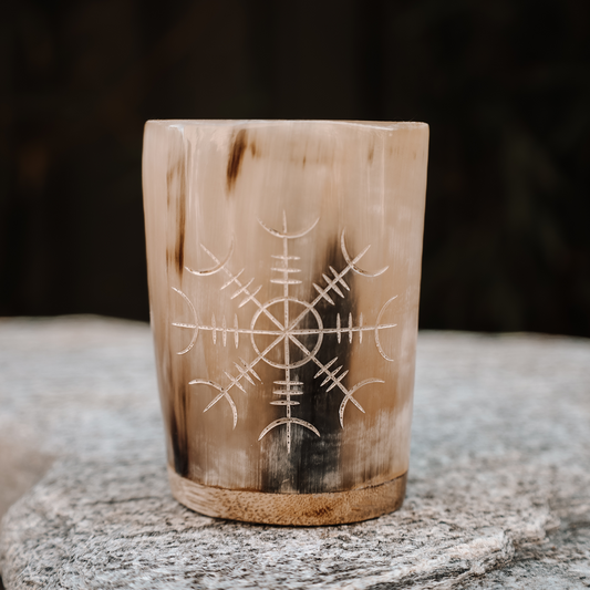 Awe-some Viking horn shot